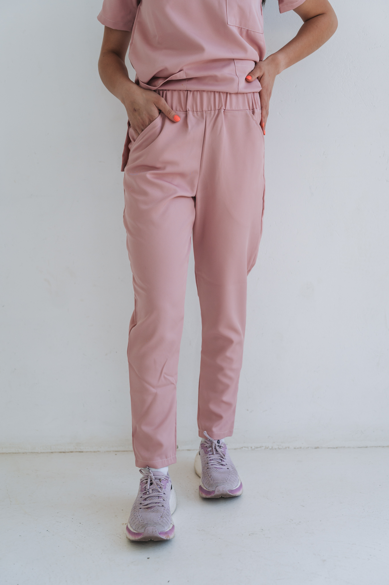 Ladies Slim Fit Scrub Pants - Image 7